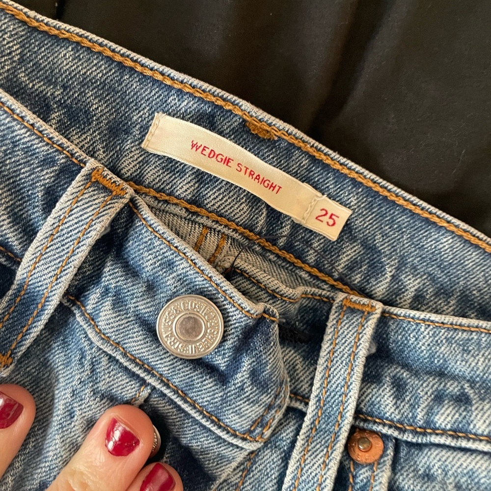 Wedgie 25 straight leg jeans Levi’s